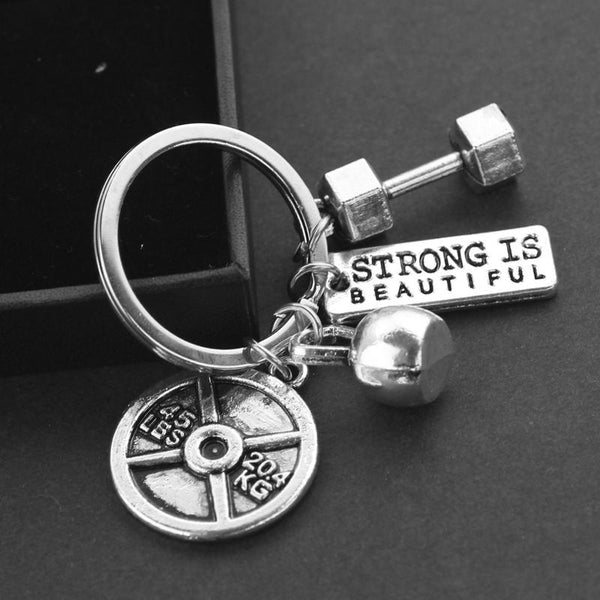 Strong Is Beautiful Inspired Keychain