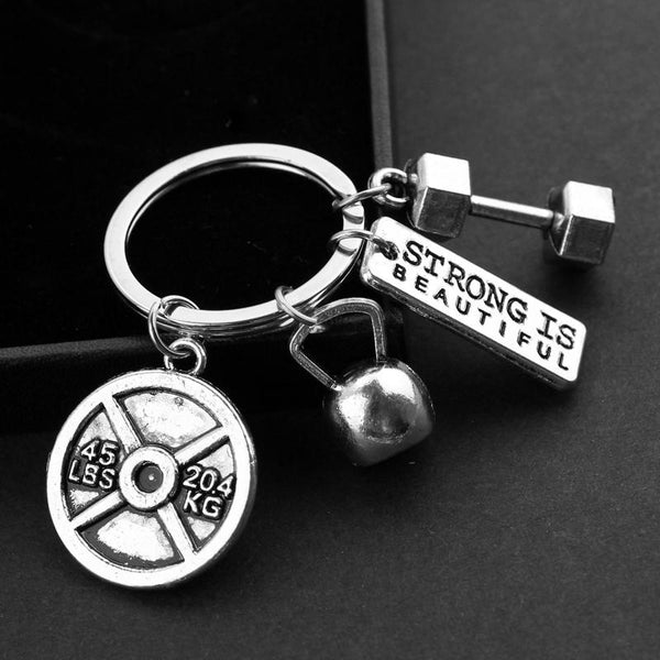 Strong Is Beautiful Inspired Keychain