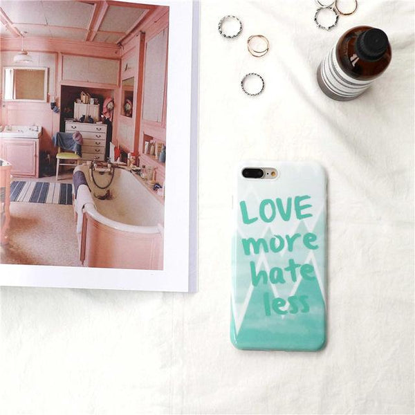 nspired Quote Marble TPU Case