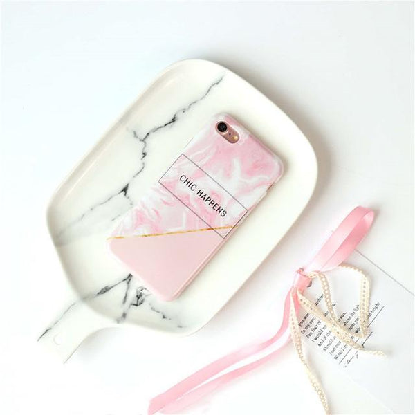 nspired Quote Marble TPU Case